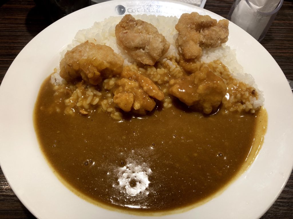 唐揚げカレー