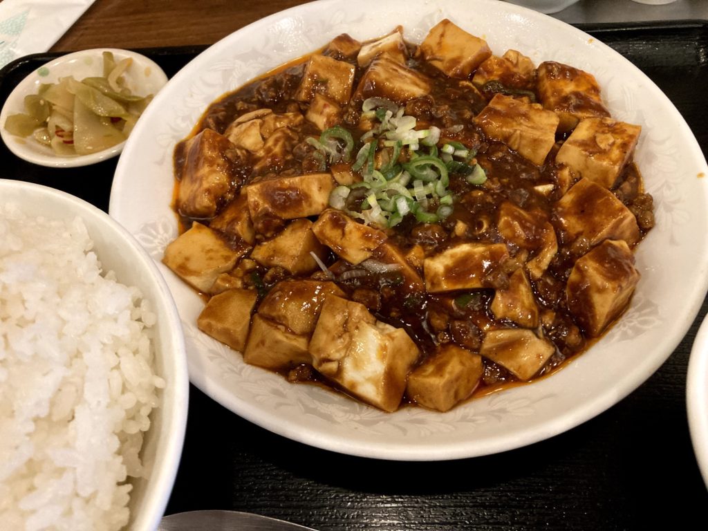 麻婆豆腐定食