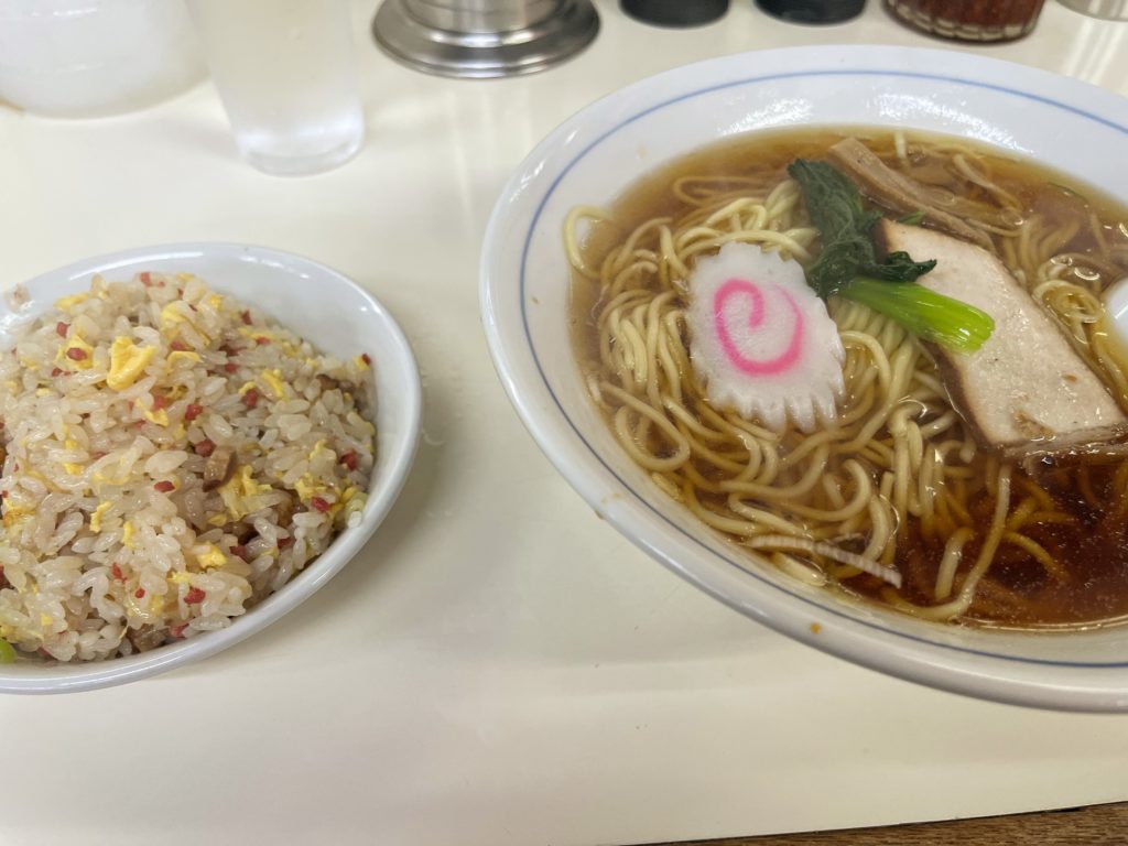 半チャン、ラーメン