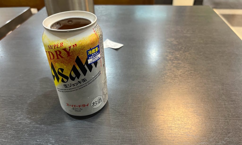 アサヒ缶ビール