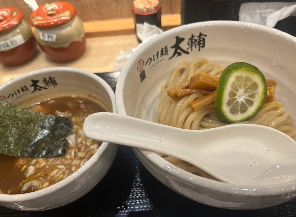 久々のつけ麺