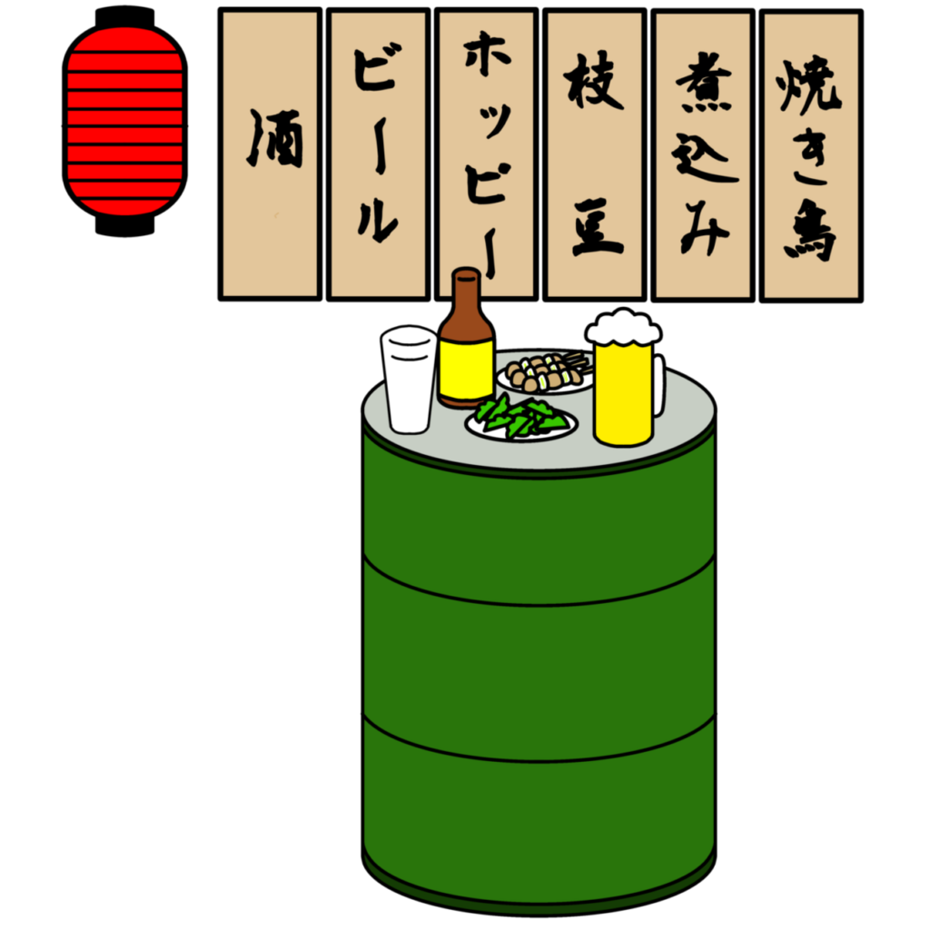 立ち飲みに区長が来る？の聞き間違い