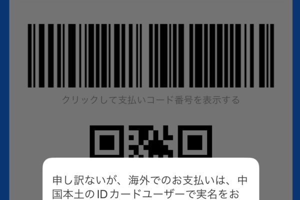 支宝のエラー