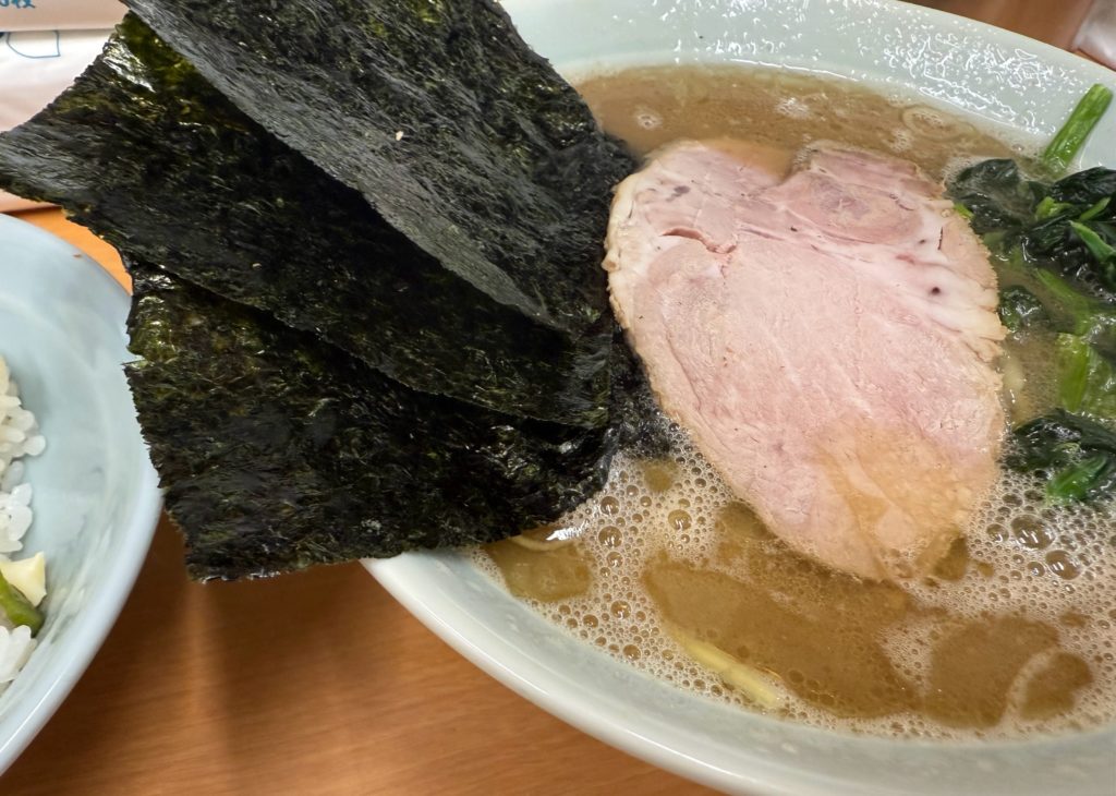 久々の家系ラーメン