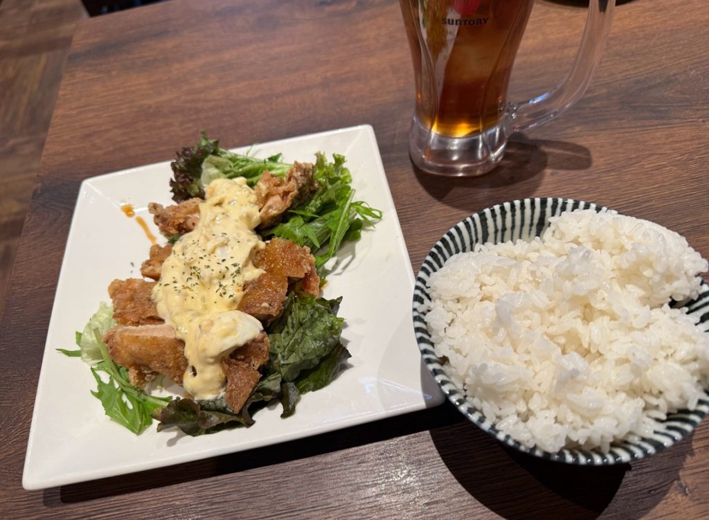 仕事の先でまかない頂きました