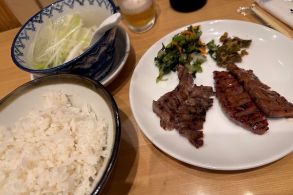 仙台で牛タン