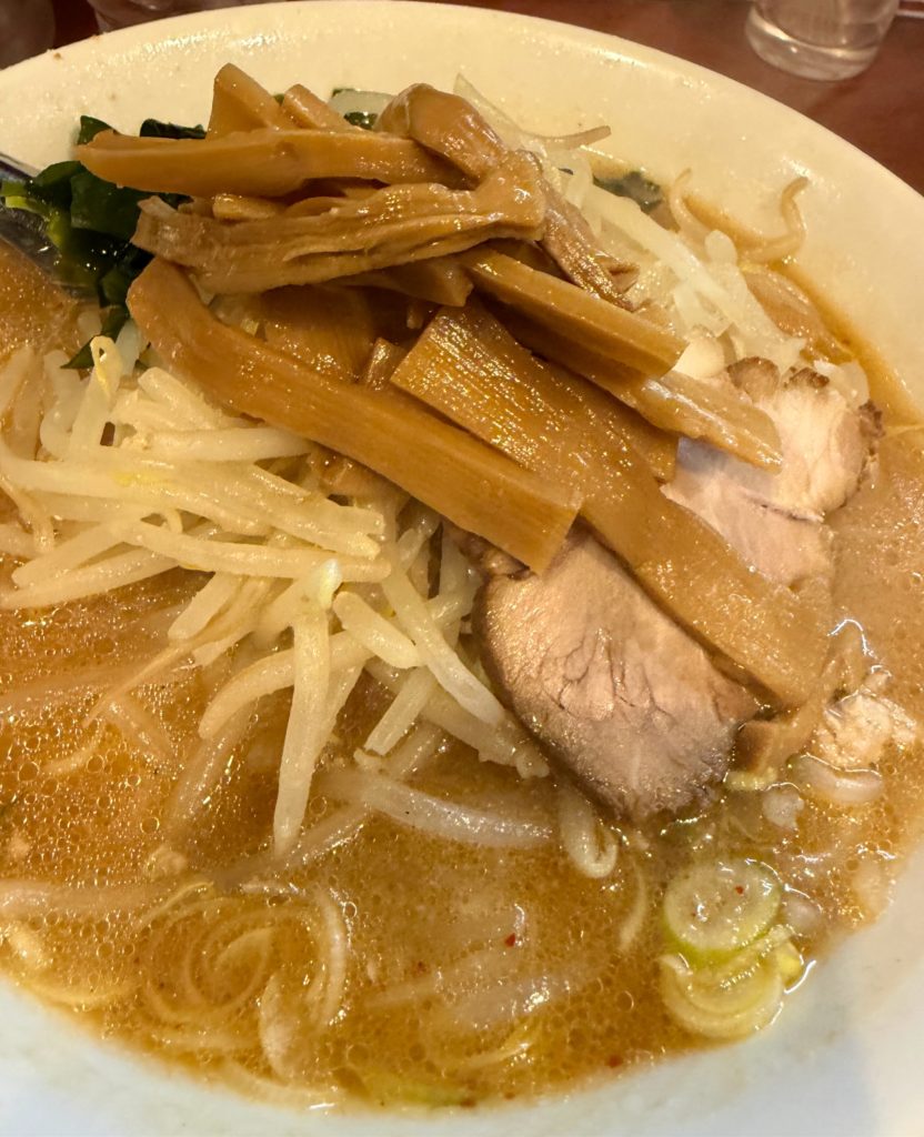 味噌ラーメン！