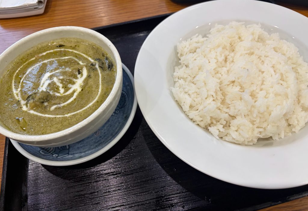 グリーンカレーにはまってます