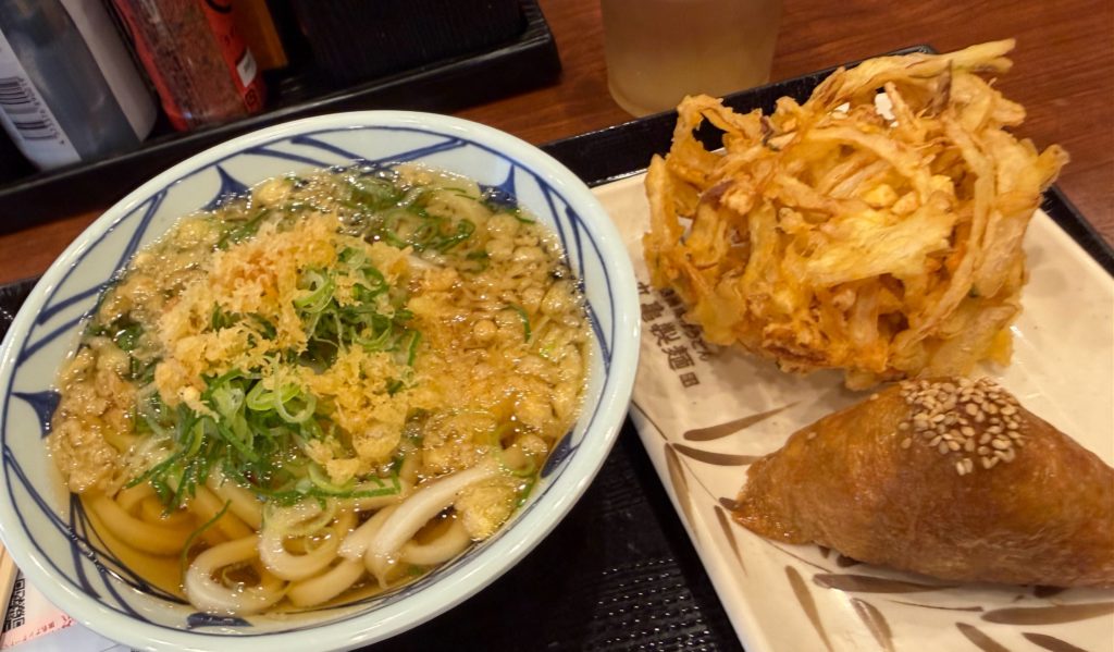 久々に丸亀製麺に行ってみた