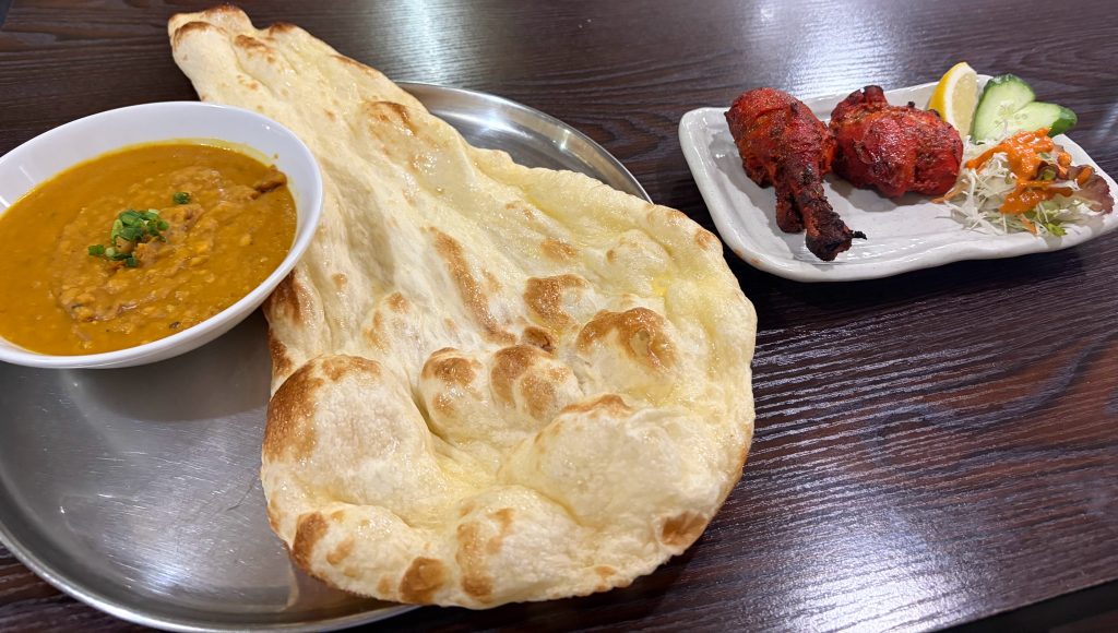 カレーご馳走になりました