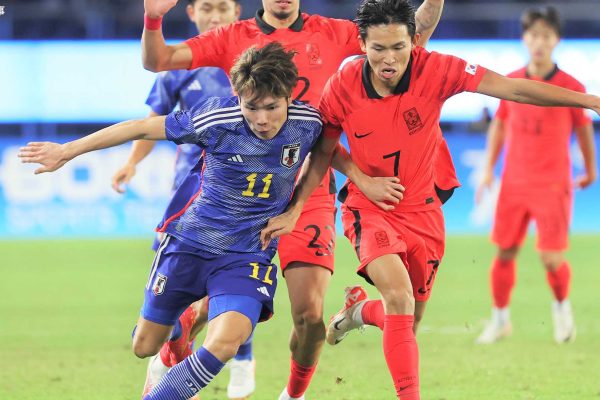 サッカー決勝　韓国戦　アジア大会